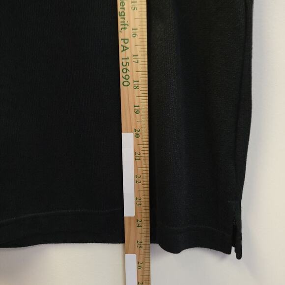 Bonworth Tank Top Size Large Black Embroidered Flowers Blue Pink - Picture 7 of 8